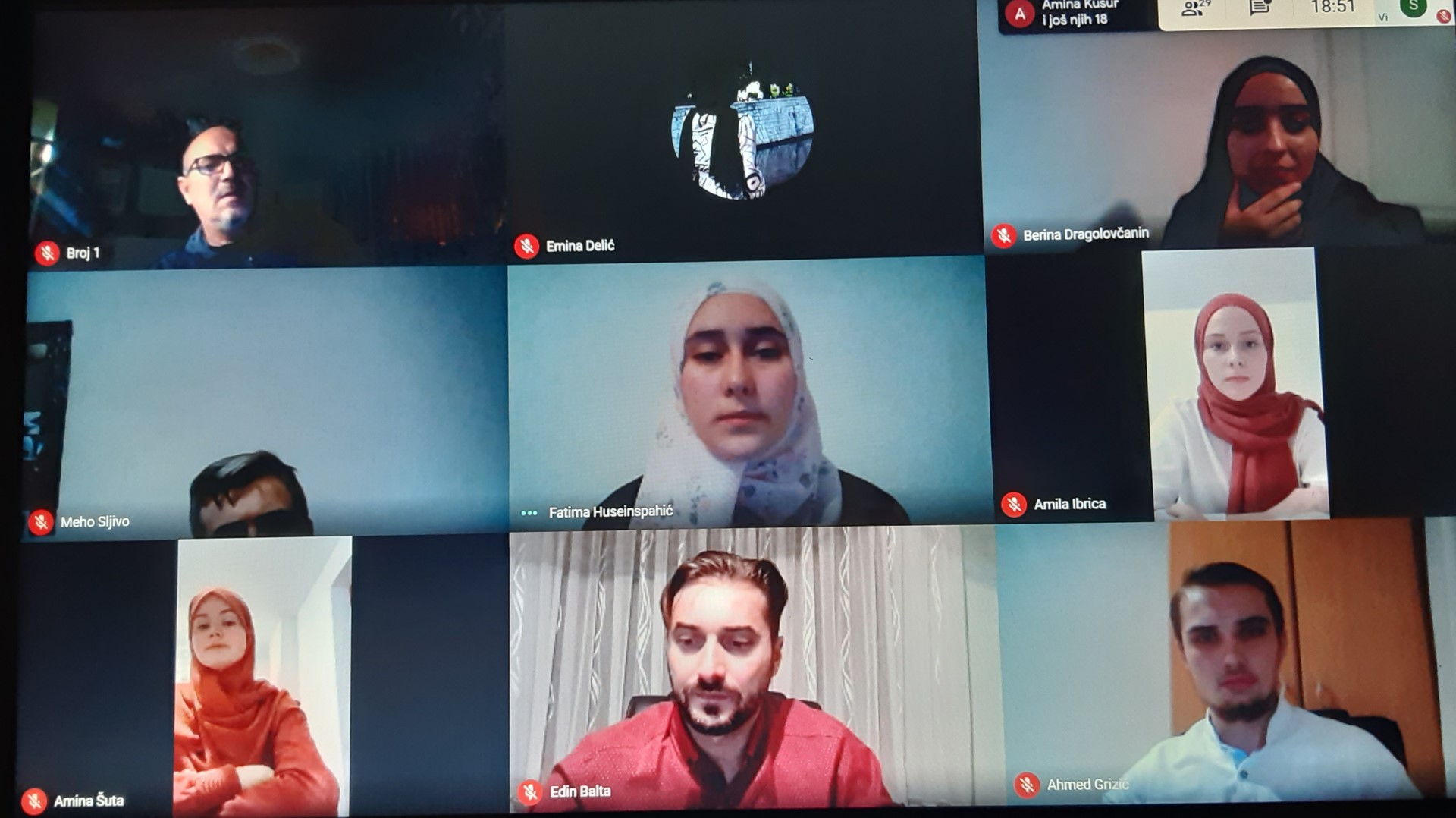 Online konferencija debatanata medresa Islamske zajednice u Bosni i Hercegovini povodom Dana škole