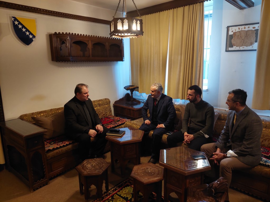 Savjetnik za vjerska pitanja Ambasade Republike Turske dr. Yunus Keleš posjetio Gazi Husrev-begovu medresu