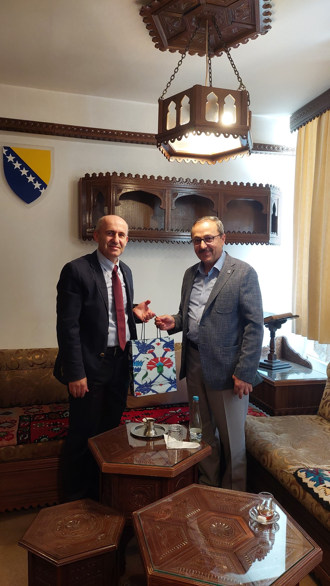 Gazi Husrev-begovu medresu posjetio prof. dr. Ahmet Yıldırım, rektor Internacionalnog univerziteta u Sarajevu