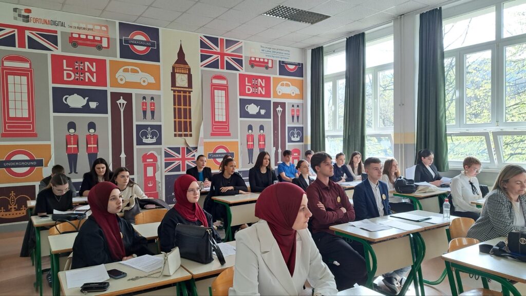 PRVO MJESTO NA KANTONALNOM TAKMIČENJU IZ GOVORNIŠTVA – "DEBATNE PARLAONICE"
