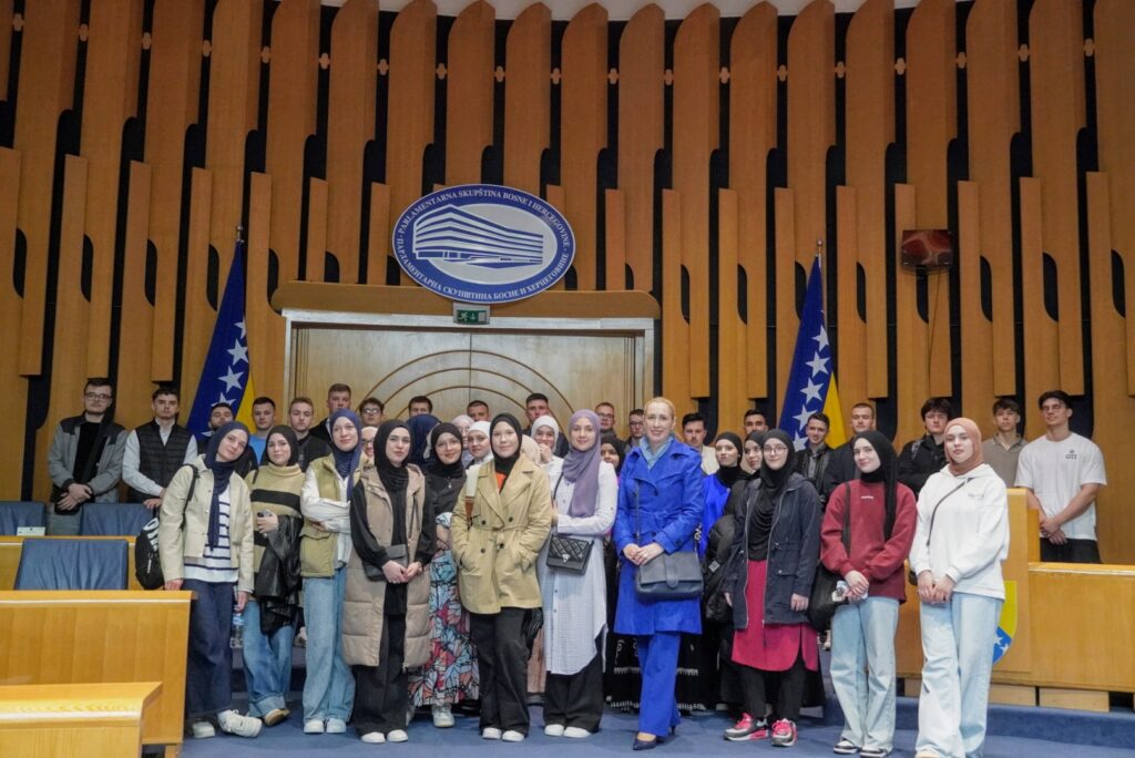 Posjeta maturanata Parlamentarnoj skupštini Bosne i Hercegovine